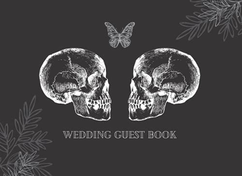 Read Wedding Guest Book: Black and White Halloween Gothic Themed, written by April Ward-Stanbrook