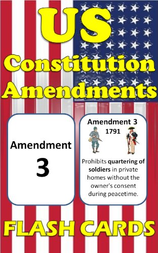 Read US Constitutional Amendments Flash Cards: Double Sided and Illustrated Cards for Quick Study and Memorization!, written by Lionshare Media Read US Constitutional Amendments Flash Cards: Double Sided and Illustrated Cards for Quick Study and Memorization!, written by Lionshare Media