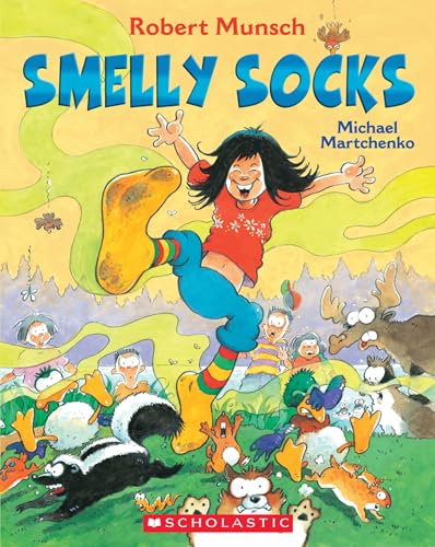 Read Smelly Socks, written by Robert Munsch