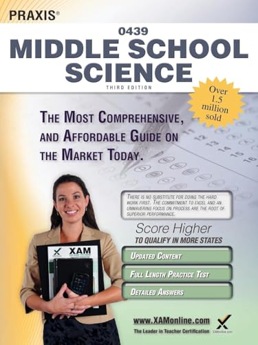 Read Praxis Middle School Science 0439 Teacher Certification Study Guide Test Prep, written by Sharon A Wynne