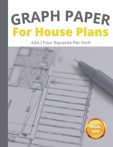 Read Graph Paper Notebook: For House Plans | 200 Pages 4x4 Grid 8.5x11 Inches, written by Redeemer Notes Co Read Graph Paper Notebook: For House Plans | 200 Pages 4x4 Grid 8.5x11 Inches, written by Redeemer Notes Co