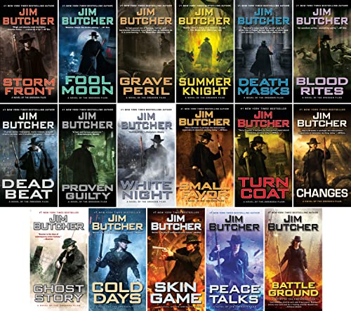 Read The Dresden Files by Jim Butcher, Complete Series Set (Books 1-17), written by Jim Butcher Read The Dresden Files by Jim Butcher, Complete Series Set (Books 1-17), written by Jim Butcher