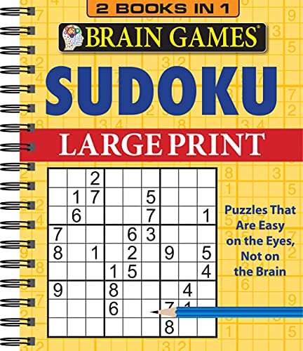 Read Brain Games - 2 Books in 1 - Sudoku (Large Print), written by Publications International Ltd.; Brain Games Read Brain Games - 2 Books in 1 - Sudoku (Large Print), written by Publications International Ltd.; Brain Games