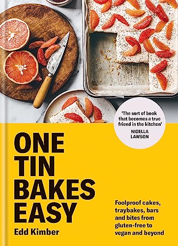 Read One Tin Bakes Easy: Foolproof cakes, traybakes, bars and bites from gluten-free to vegan and beyond, written by Edd Kimber Read One Tin Bakes Easy: Foolproof cakes, traybakes, bars and bites from gluten-free to vegan and beyond, written by Edd Kimber