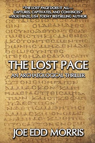Read The Lost Page: An Archaeological Thriller (A Jordan and Ferguson Ancient Adventure), written by Joe Edd Morris