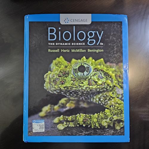 Read Biology: The Dynamic Science (MindTap Course List), written by Peter Russell; Paul Hertz; Beverly McMillan; Joel Benington