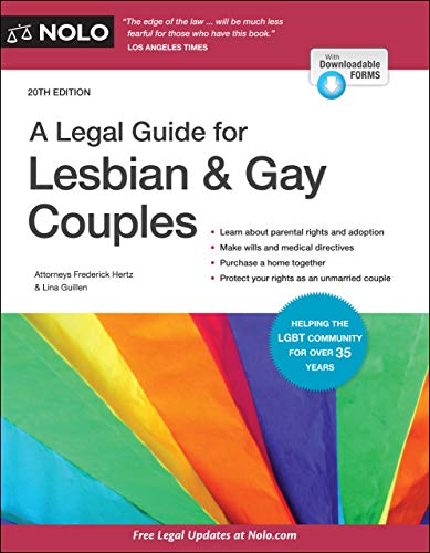 Read Legal Guide for Lesbian & Gay Couples, A, written by Frederick Hertz Attorney; Lina Guillen Attorney Read Legal Guide for Lesbian & Gay Couples, A, written by Frederick Hertz Attorney; Lina Guillen Attorney