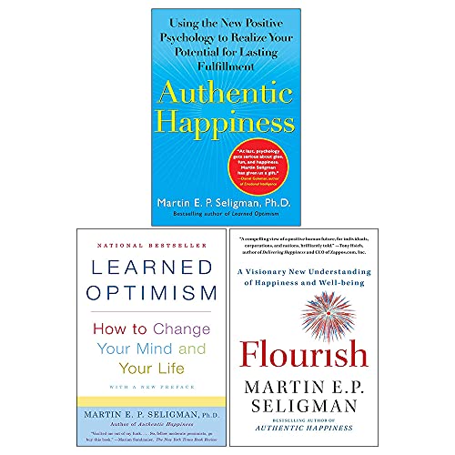 Read Martin Seligman 3 Books Collection Set (Flourish, Authentic Happiness & Learned Optimism), written by Martin E.P. Seligman Read Martin Seligman 3 Books Collection Set (Flourish, Authentic Happiness & Learned Optimism), written by Martin E.P. Seligman