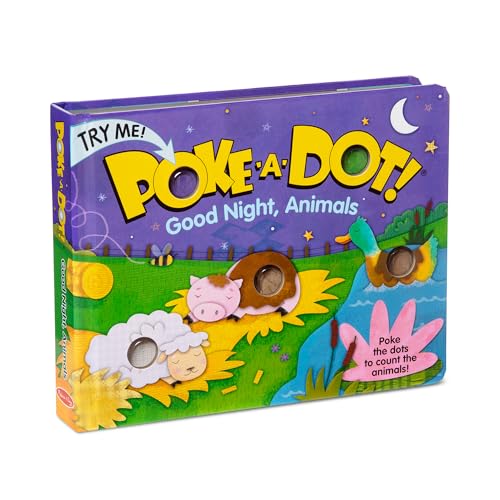 Read Melissa & Doug Children's Book - Poke-a-Dot: Goodnight, Animals (Board Book with Buttons to Pop) - FSC Certified, written by iKids Read Melissa & Doug Children's Book - Poke-a-Dot: Goodnight, Animals (Board Book with Buttons to Pop) - FSC Certified, written by iKids