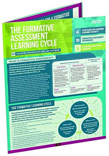 Read The Formative Assessment Learning Cycle (Quick Reference Guide), written by Susan M. Brookhart; Jay McTighe Read The Formative Assessment Learning Cycle (Quick Reference Guide), written by Susan M. Brookhart; Jay McTighe