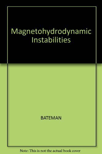 Read Mhd Instabilities, written by Glenn Bateman