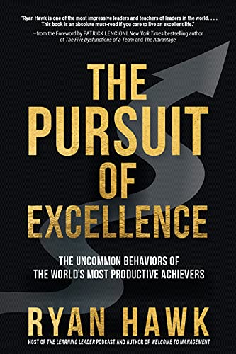 Read The Pursuit of Excellence: The Uncommon Behaviors of the World's Most Productive Achievers, written by Ryan Hawk Read The Pursuit of Excellence: The Uncommon Behaviors of the World's Most Productive Achievers, written by Ryan Hawk