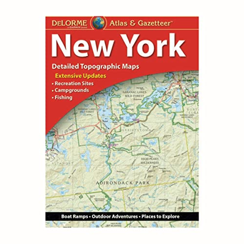 Read Delorme New York Atlas & Gazetteer (New York State Atlas & Gazetteer), written by Delorme