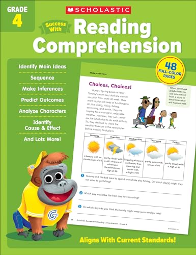 Read Scholastic Success with Reading Comprehension Grade 4 Workbook, written by Scholastic Teaching Resources