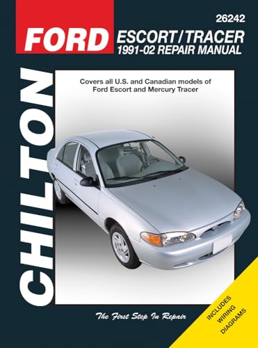 Read Ford Escort & Mercury Tracer 1991-2002 (Chilton's Total Car Care Repair Manuals), written by Chilton Read Ford Escort & Mercury Tracer 1991-2002 (Chilton's Total Car Care Repair Manuals), written by Chilton
