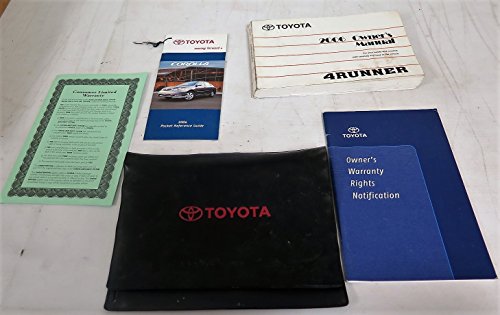 Read 2006 Toyota 4runner 4 Runner Owners Manual, written by Toyota