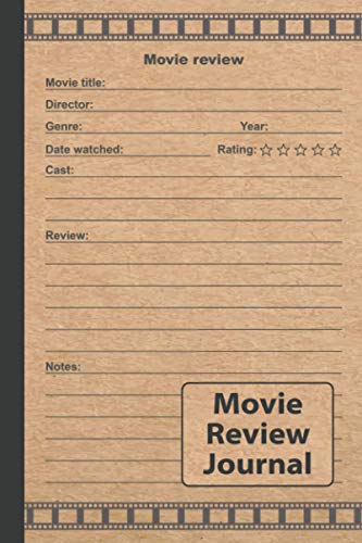 Read Movie Review Journal: A Film Review Log Book with Index & Pre-Numbered Pages, written by Scarlett Maxwell