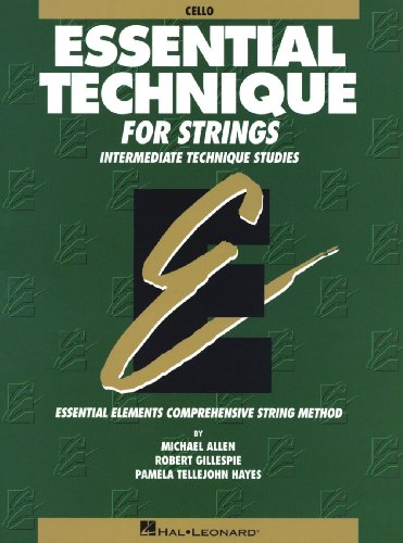 Read Essential Technique for Strings (Original Series): Cello, written by Robert Gillespie; Pamela Tellejohn Hayes; Michael Allen