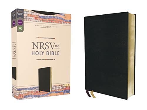 Read NRSVue, Holy Bible, Leathersoft, Black, Comfort Print, written by Zondervan Read NRSVue, Holy Bible, Leathersoft, Black, Comfort Print, written by Zondervan