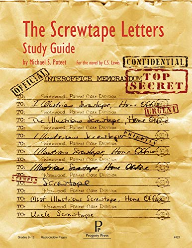 Read The Screwtape Letters Study Guide, written by Michael S. Poteet Read The Screwtape Letters Study Guide, written by Michael S. Poteet