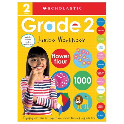 Read Second Grade Jumbo Workbook: Scholastic Early Learners (Jumbo Workbook), written by Scholastic