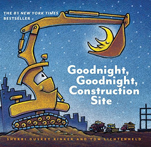 Read Goodnight, Goodnight Construction Site (Board Book for Toddlers, Children's Board Book), written by Sherri Duskey Rinker