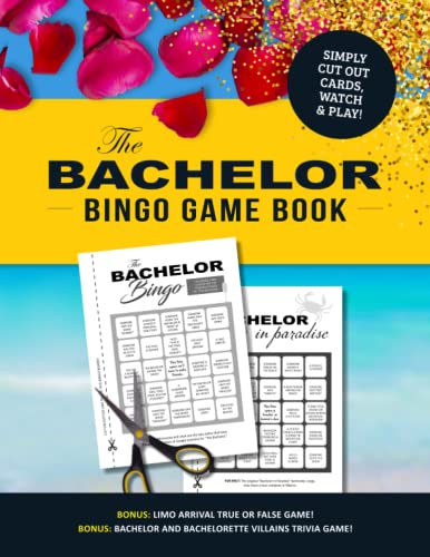 Read The Bachelor Bingo Game Book: Cut-and-Play Bingo Boards for the Ultimate Fan of the TV Show - with bonus trivia!, written by Jenine Zimmers
