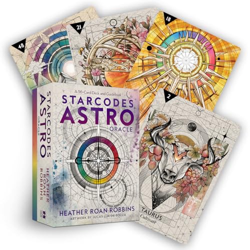 Read Starcodes Astro Oracle: A 56-Card Deck and Guidebook, written by Heather Roan Robbins
