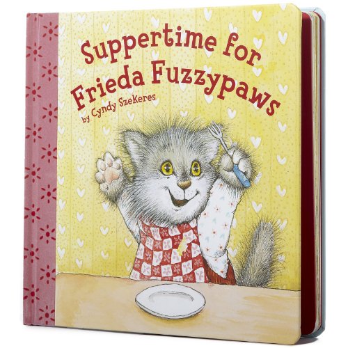 Read Suppertime for Frieda Fuzzypaws, written by Cyndy Szekeres