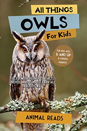 Read All Things Owls For Kids: Filled With Plenty of Facts, Photos, and Fun to Learn all About Owls, written by Animal Reads Read All Things Owls For Kids: Filled With Plenty of Facts, Photos, and Fun to Learn all About Owls, written by Animal Reads