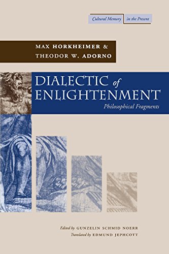 Read Dialectic of Enlightenment (Cultural Memory in the Present), written by Max Horkheimer; Theodor W. Adorno Read Dialectic of Enlightenment (Cultural Memory in the Present), written by Max Horkheimer; Theodor W. Adorno