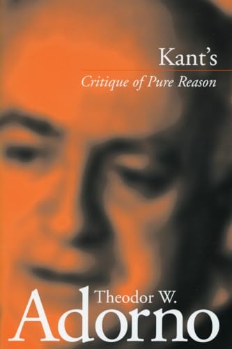 Read Kant's 'Critique of Pure Reason', written by Theodor W. Adorno Read Kant's 'Critique of Pure Reason', written by Theodor W. Adorno