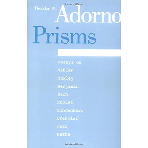 Read Prisms (Studies in Contemporary German Social Thought) (English and German Edition), written by Theodor W. Adorno Read Prisms (Studies in Contemporary German Social Thought) (English and German Edition), written by Theodor W. Adorno