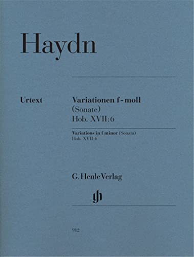 Read VARIATIONS EN FA MINEUR (SONATE) HOB. XVII:6, written by HAYDN JOSEPH