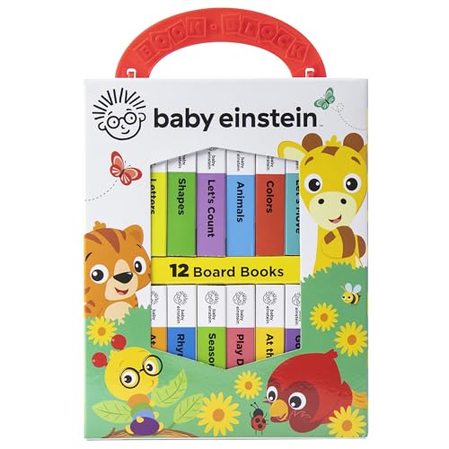 Read Baby Einstein - My First Library Board Book Block 12-Book Set - First Words, Alphabet, Numbers, and More! - PI Kids, written by Editors of Phoenix International Publications Read Baby Einstein - My First Library Board Book Block 12-Book Set - First Words, Alphabet, Numbers, and More! - PI Kids, written by Editors of Phoenix International Publications