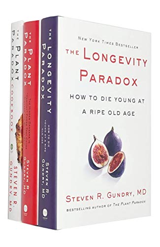 Read Steven Gundry 3 Books Collection Set (The Plant Paradox, THE PLANT PARADOX COOKBOOK, THE LONGEVITY PARADOX), written by Steven R. Gundry