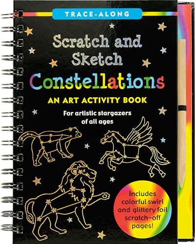 Read Constellations Scratch & Sketch (Art, Activity Kit) (Trace-Along Scratch and Sketch), written by Peter Pauper Press