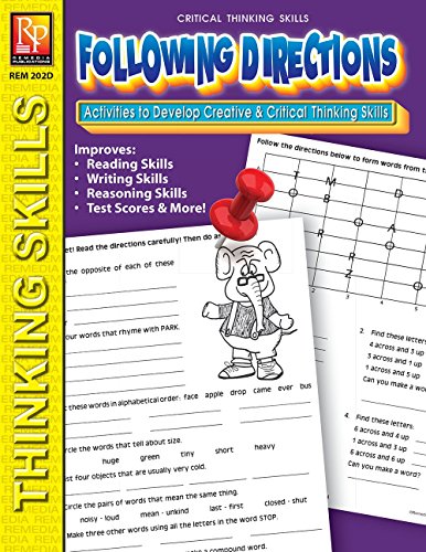Read Critical Thinking Skills: Following Directions | Reproducible Activity Book, written by Ellie Weiler