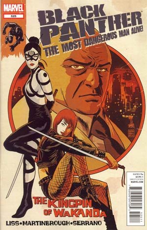 Read Black Panther The Most Dangerous Man Alive #525, written by Liss