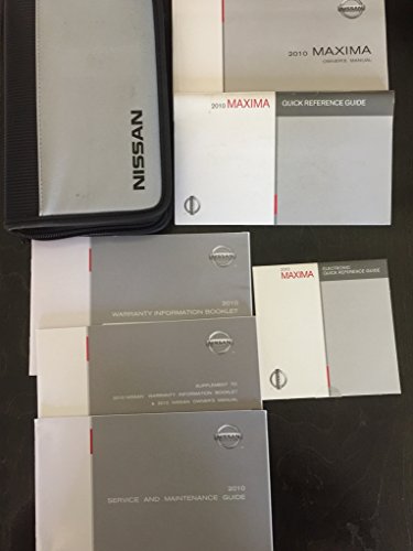 Read 2010 Nissan Maxima Owners Manual, written by Nissan