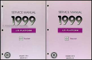 Read 1999 Chevy Tracker Repair Shop Manual Original 2 Volume Set, written by general motors Read 1999 Chevy Tracker Repair Shop Manual Original 2 Volume Set, written by general motors