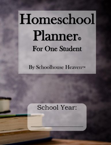 Read Homeschool Planner: For One Student, written by Schoolhouse Heaven