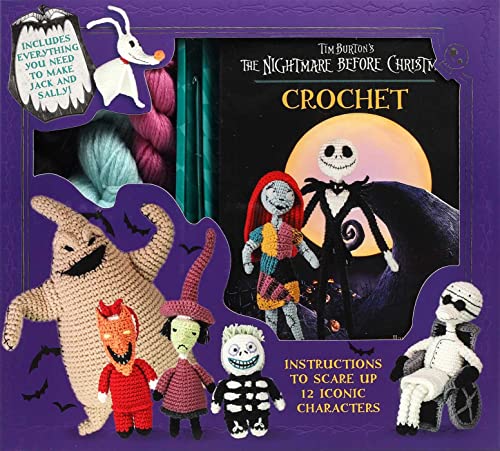 Read Disney Tim Burton's The Nightmare Before Christmas Crochet (Crochet Kits), written by Ilaria Caliri