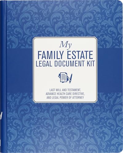 Read My Family Estate Legal Document Kit (includes Last Will and Testament, Health Care Proxy, and Legal Power of Attorney), written by Peter Pauper Press Read My Family Estate Legal Document Kit (includes Last Will and Testament, Health Care Proxy, and Legal Power of Attorney), written by Peter Pauper Press