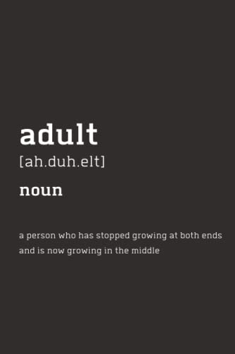 Read Definition Notebook/Journal - adult - 118 wide ruled pages - monotone, written by Publish Mush