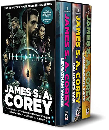 Read The Expanse Hardcover Boxed Set: Leviathan Wakes, Caliban's War, Abaddon's Gate: Now a Prime Original Series, written by James S. A. Corey Read The Expanse Hardcover Boxed Set: Leviathan Wakes, Caliban's War, Abaddon's Gate: Now a Prime Original Series, written by James S. A. Corey