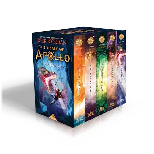Read Trials of Apollo, The 5 Book Paperback Boxed Set, written by Rick Riordan