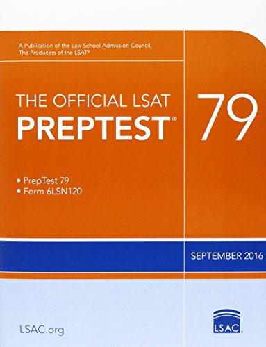 Read The Official LSAT PrepTest 79: (Sept. 2016 LSAT), written by Law School Admission Council