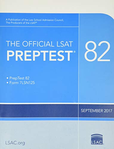 Read The Official LSAT PrepTest 82: (Sept. 2017 LSAT), written by Law School Admission Council