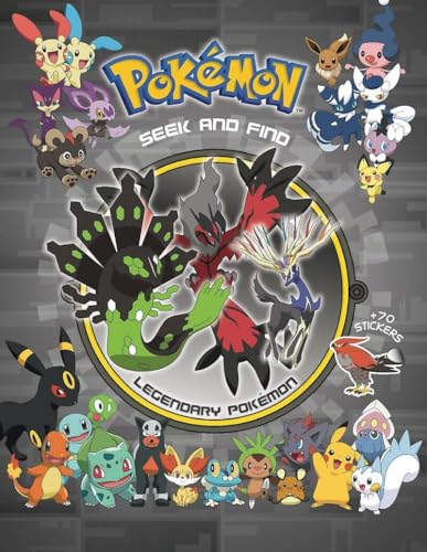 Read Pokémon Seek and Find: Legendary Pokémon, written by Viz_Unknown Read Pokémon Seek and Find: Legendary Pokémon, written by Viz_Unknown